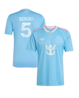 Inter Miami Sergio Busquets #5 Maglia Gara Terza Repliche 2025-26 Maniche Corte Inter Miami Sergio Busquets #5 Maglia Gara Terza Repliche 2025-26 Maniche Corte